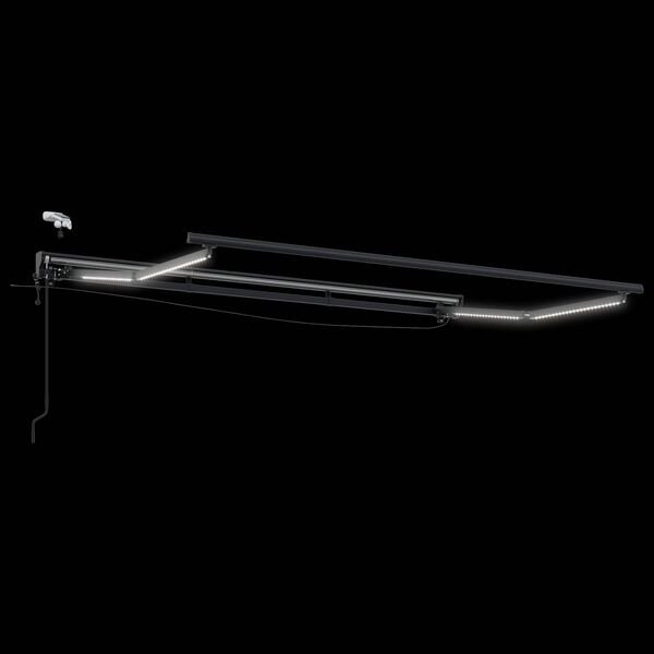 vidaXL S&auml;hk&ouml;k&auml;ytt&ouml;inen Vedett&auml;v&auml; Varjo Antrasiitti 2,5 x 2 m