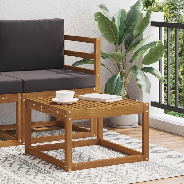 vidaXL Ulkop&ouml;yt&auml; Tihe&auml; akasiapuu Luonnollinen 59 x 59 x 37 cm