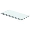 vidaXL Hyllyt 2 kpl kirkas lasi 40x12 cm