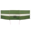 vidaXL Camping Windbreak Green 490x123 cm Vedenpitävä