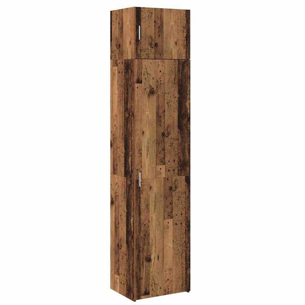 vidaXL Sivup&ouml;yt&auml; 3 pcs Vanha puu