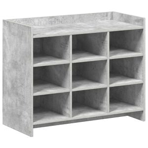 vidaXL Kenk&auml;kaappi Betoninharmaa 85 x 39,5 x 70 cm Tekninen puu