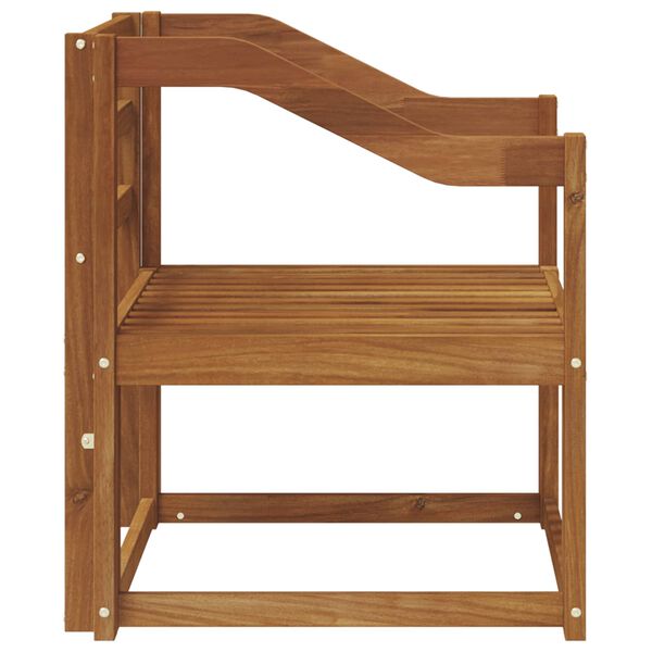 vidaXL Ulkosohva Tihe&auml; akasiapuu Luonnollinen