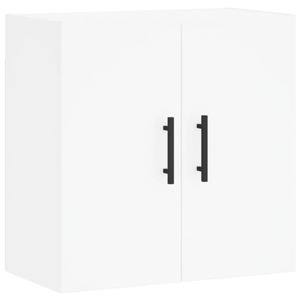 vidaXL Sein&auml;kaappi valkoinen 60x31x60 cm tekninen puu