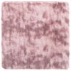 vidaXL P&ouml;rr&ouml;matto korkeanukkainen NAVARRA p&ouml;lypinkki 240x240 cm
