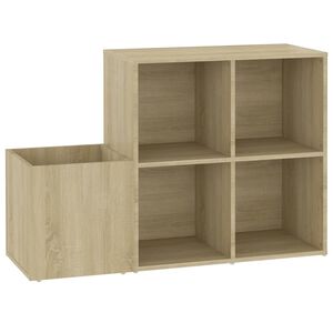 vidaXL Eteisen kenk&auml;kaappi Sonoma-tammi 105x35,5x70 cm tekninen puu