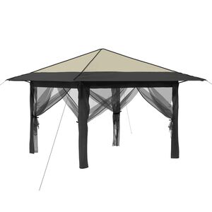 vidaXL Gazebo 4 Sivusein&auml;ll&auml; 3,3 x 3,3 m