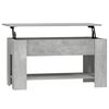 vidaXL Sohvap&ouml;yt&auml; betoninharmaa 101x49x52 cm tekninen puu