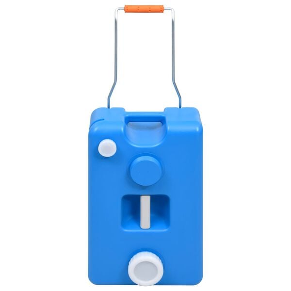 vidaXL Py&ouml;rill&auml; varustettu vesis&auml;ili&ouml; retkeilyyn 25 l sininen