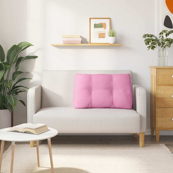 vidaXL Selk&auml;tyyny Pinkki 80 x 24 x 50 cm kangas
