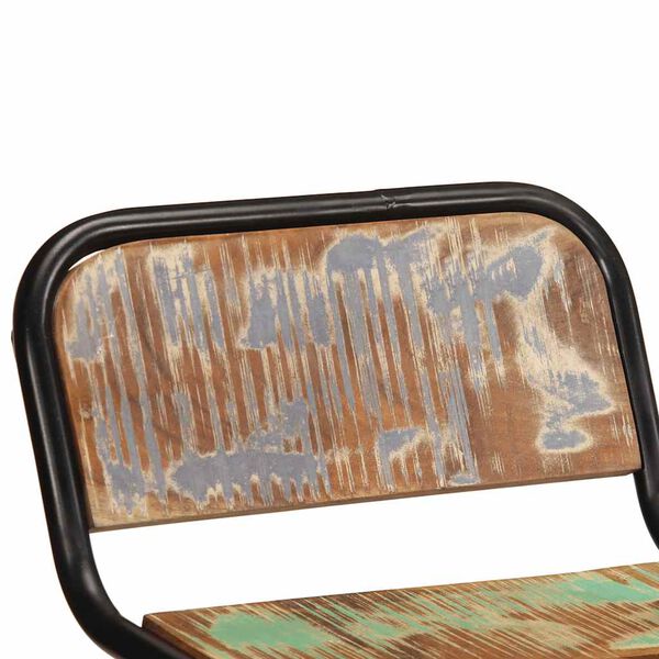 vidaXL Baarijakkarat 4 kpl 46x35,5x70 cm massiivipuu kierr&auml;tetty