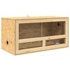 vidaXL Terrarium Ruskea 80 x 40 x 90 cm OSB