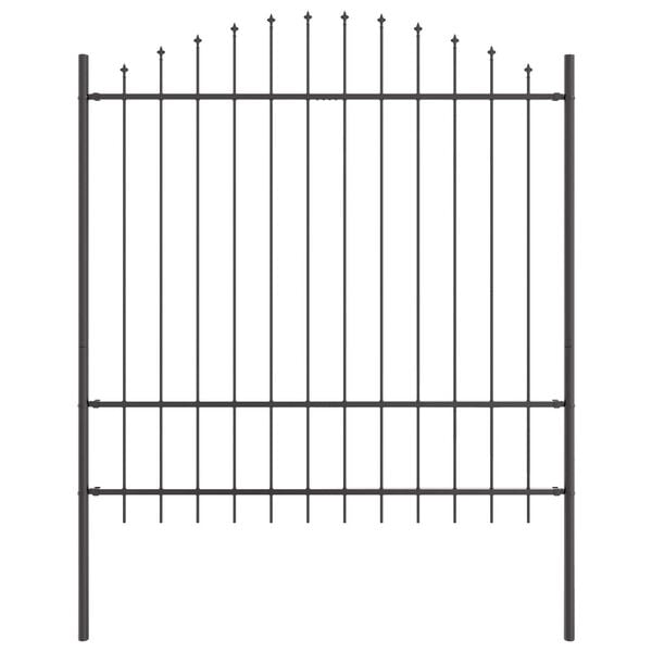 vidaXL Puutarha-aita 2 pcs Harmaa 170 x 215 cm Jauhemaalattu Ter&auml;s