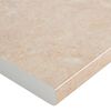 vidaXL Keitti&ouml;n ty&ouml;taso beige marmorikuvio 30x60x2,8 cm lastulevy