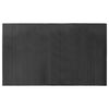 vidaXL Matto suorakaiteen muotoinen harmaa 60x100 cm bambu