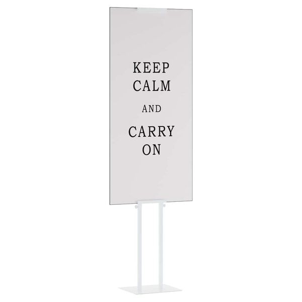 vidaXL Messun&auml;yt&ouml;t Valkoinen 30 x 24 x 214 cm Ter&auml;s