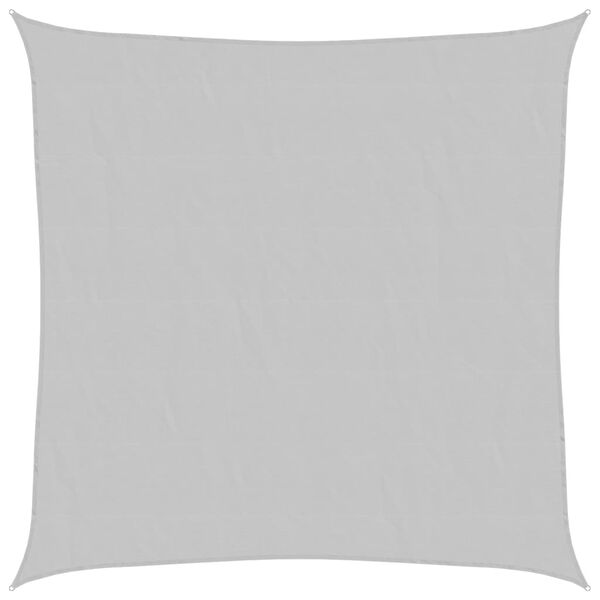 vidaXL Aurinkopurje vaaleanharmaa 2,5x2,5 m 100% Oxford polyesteri