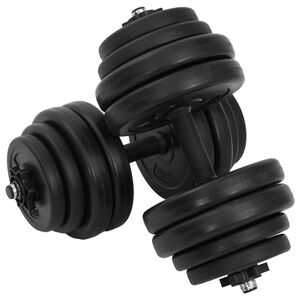 vidaXL K&auml;sipainosarja 2x15 kg