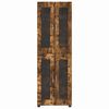 vidaXL Korkea kaappi ovella Savup&auml;hkin&auml; 60 x 35 x 182 cm Tekninen puu