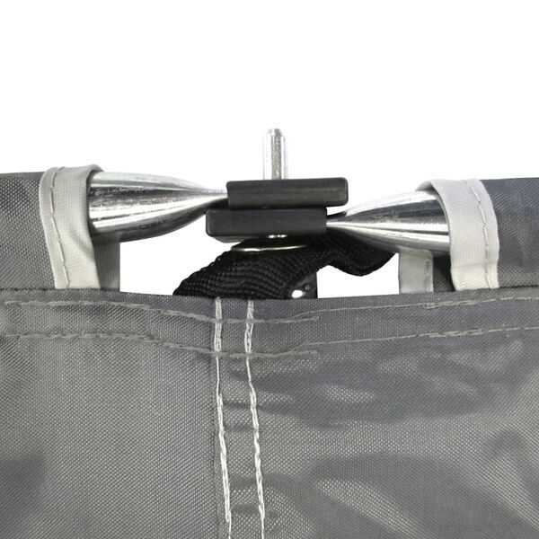 Bo-Camp Tuulensuoja ikkunalla Dennis 500x140 cm harmaa