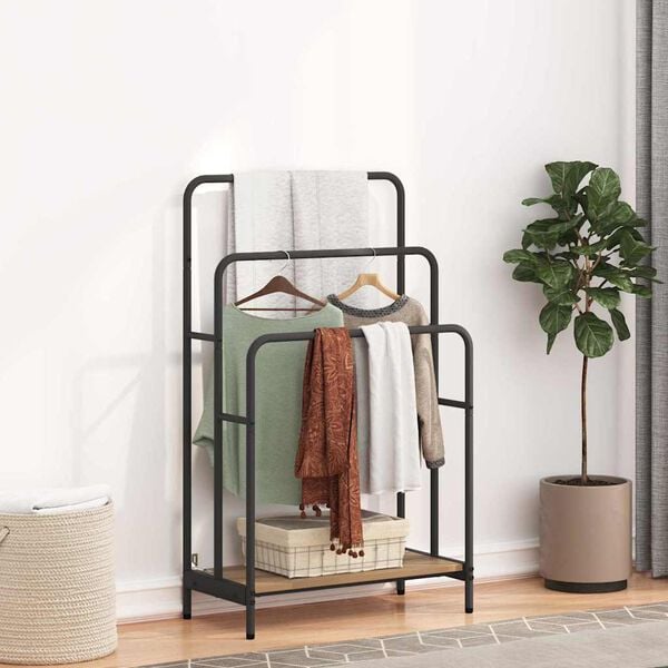 vidaXL Vaaterippsin Artisan tammi 60 x 30 x 100,5 cm Tekninen puu