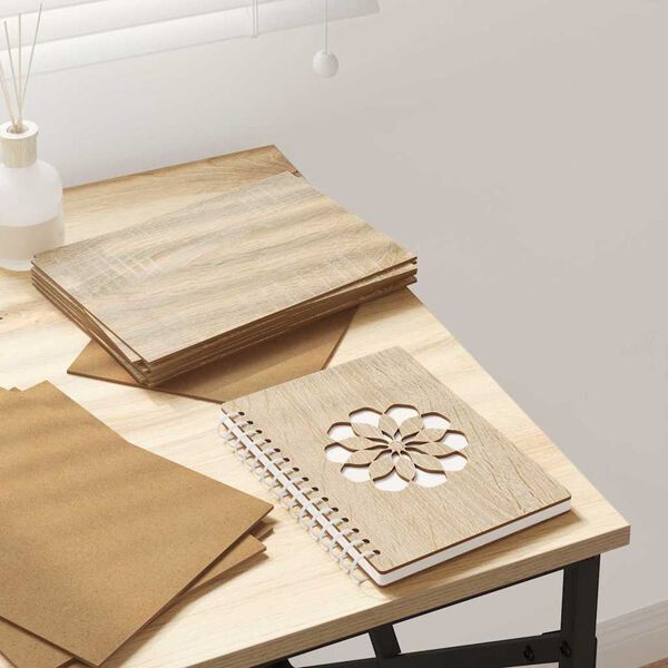 vidaXL Dekoripaneelit 50 pcs Sonoman tammi 21 x 30 x 0,27 cm