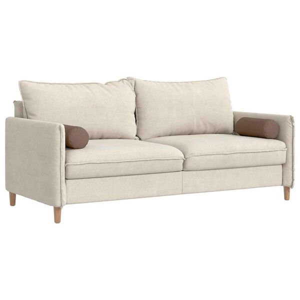 vidaXL Pystytyynyt 2 pcs Ruskea &Oslash; 15 x 40 cm kangas