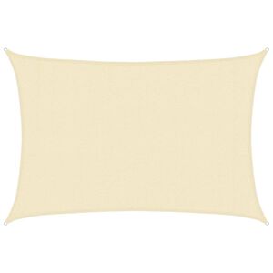 vidaXL Aurinkopurje 160 g/m&sup2; kerma 3x5 m HDPE