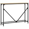 vidaXL Konsolipöytä Sonoma-tammi 102x22,5x75 cm tekninen puu
