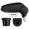 vidaXL Auton k&auml;sinoja HYUNDAI ACCENT (2006-2009) musta 13,5x32,5x(31-46,5) cm ABS