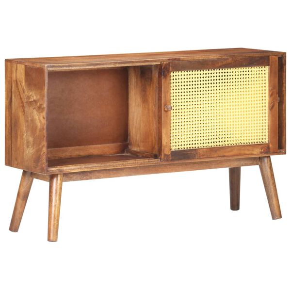 vidaXL Senkki 112x30x65 cm t&auml;ysi mangopuu