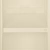 vidaXL Muovikaappi 40x43x85,5 cm puutyyli angora valkoinen