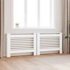 vidaXL L&auml;mp&ouml;patterin suojat 2 kpl valkoinen 112x19x81,5 cm MDF