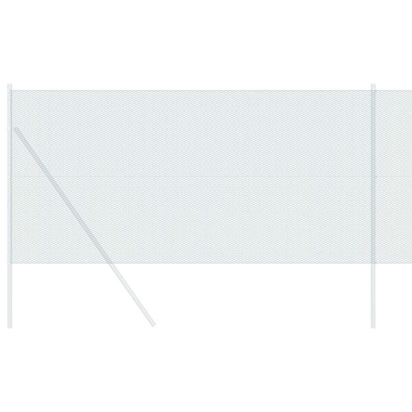 vidaXL Kuusikulmainen aita Vihre&auml; 1,2 x 10 m Polyvinyylikloridi