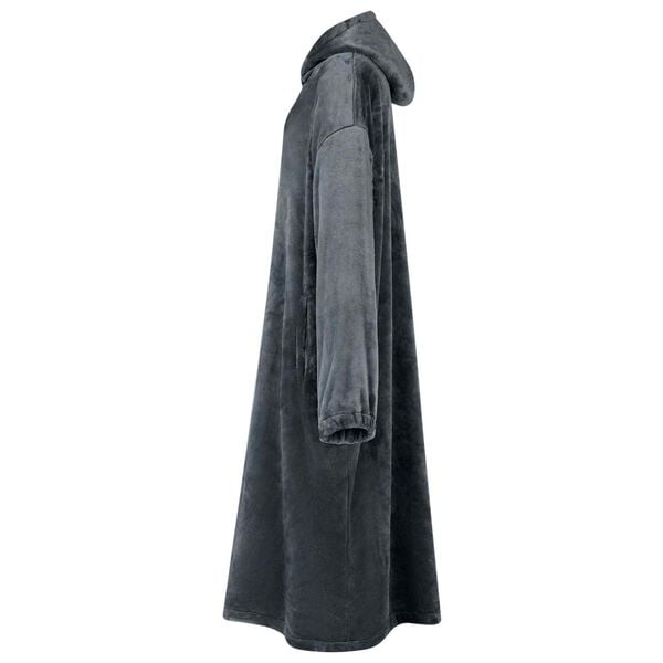 vidaXL Viltti-huppari Laivastonsininen m Flanelli