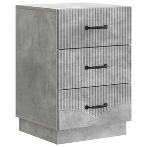 vidaXL Y&ouml;p&ouml;yt&auml;kaappi Betoninharmaa 43 x 41 x 63,5 cm Tekninen puu