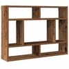 vidaXL Sein&auml;hylly vanha puu 75x16x55 cm tekopuu