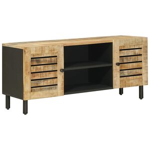 vidaXL S&auml;ilytyskaapit Luonnollinen 105 x 33 x 46 cm Kiinte&auml; mango puu