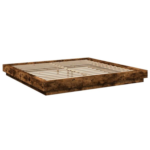 vidaXL S&auml;ngynrunko savutammi 180x200 cm tekninen puu