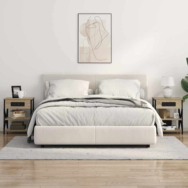 vidaXL Y&ouml;p&ouml;yt&auml;kaappi Sonoman tammi 41 x 31 x 51 cm Tekninen puu