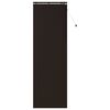 vidaXL Venezia-verho Tumma ruskea 90 x 250 cm 35 mm
