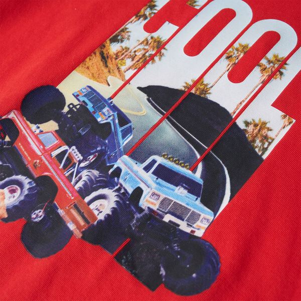 Lasten T-paita punainen 128