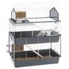 Ferplast Kanih&auml;kki Barn 100 Double 95x57x121 cm harmaa