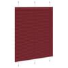 vidaXL laskostettu blind Bordeaux Red 105x100 cm Kankaan leveys
