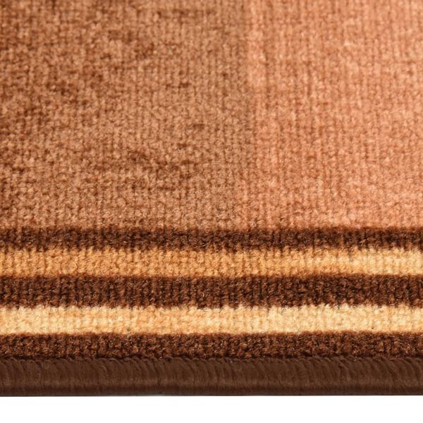 vidaXL K&auml;yt&auml;v&auml;matto geelipohja tiilikuvio beige 67x120 cm