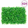 vidaXL Keinotekoinen saniaisaita 24 kpl vihre&auml; 40x60 cm