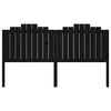 vidaXL S&auml;ngynp&auml;&auml;ty musta 186x4x110 cm t&auml;ysi m&auml;nty