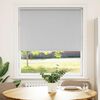 vidaXL Rullaverho Blackout vaalean harmaa 90x150 cm Kankaan leveys
