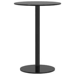 vidaXL Puutarhap&ouml;yt&auml; py&ouml;re&auml; musta &Oslash;50x72 cm ter&auml;s