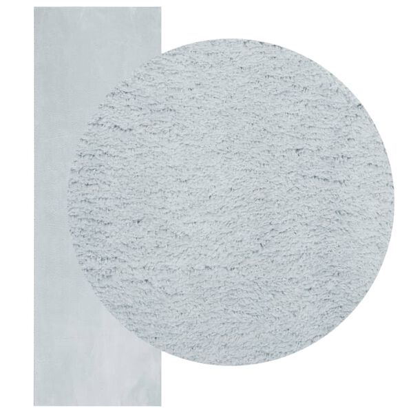 vidaXL Matto HUARTE lyhytnukkainen ja pest&auml;v&auml; sininen 80x250 cm